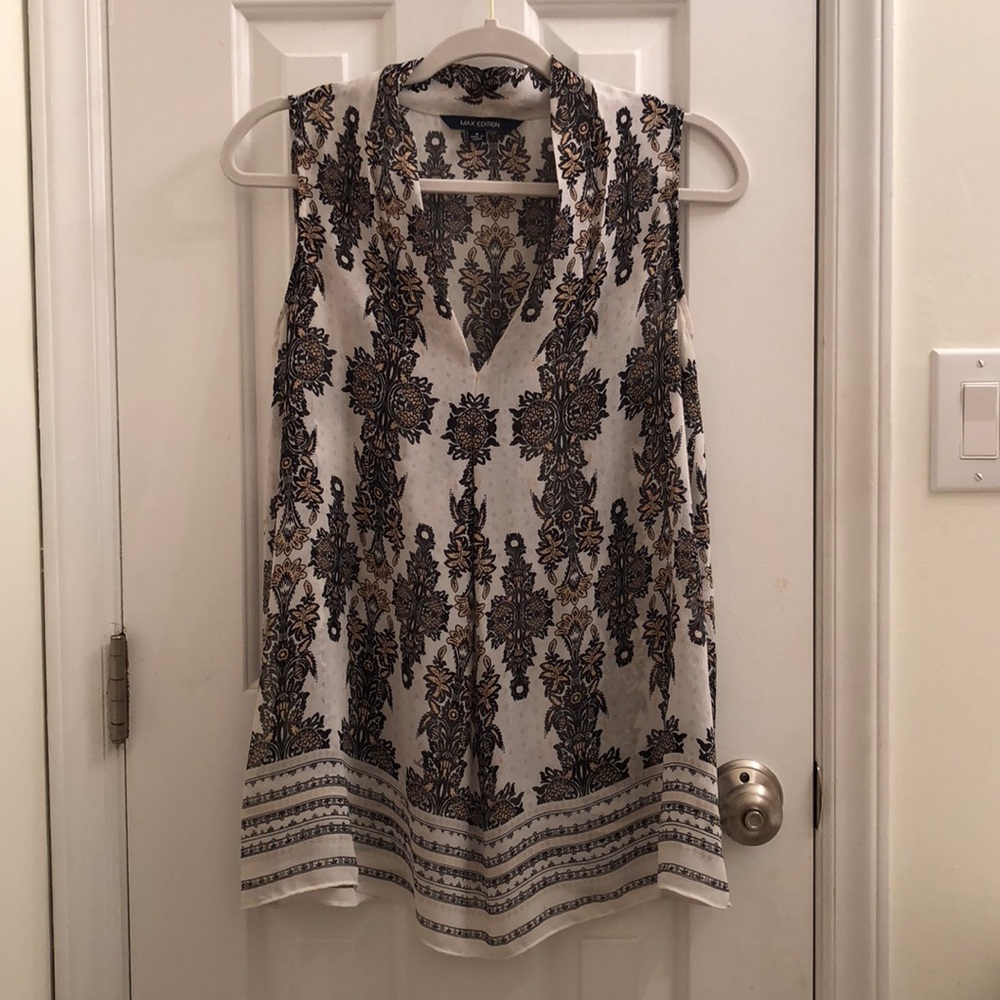 Maxwell chiffon shell